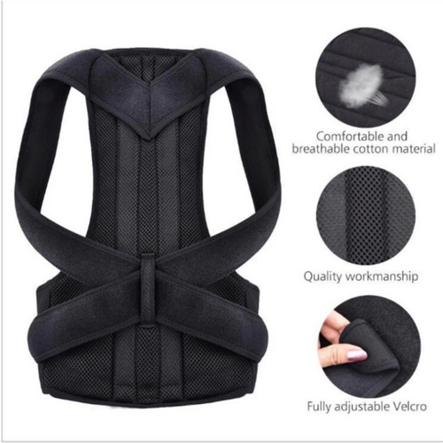 Adjustable Posture Corrector – Low Back & Shoulder Support Brace