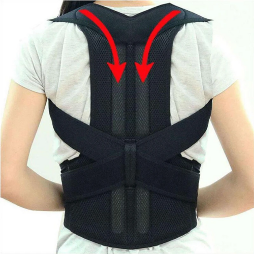 Adjustable Posture Corrector – Low Back & Shoulder Support Brace